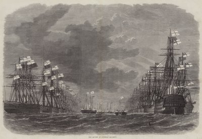 The Review at Spithead by Edwin Weedon